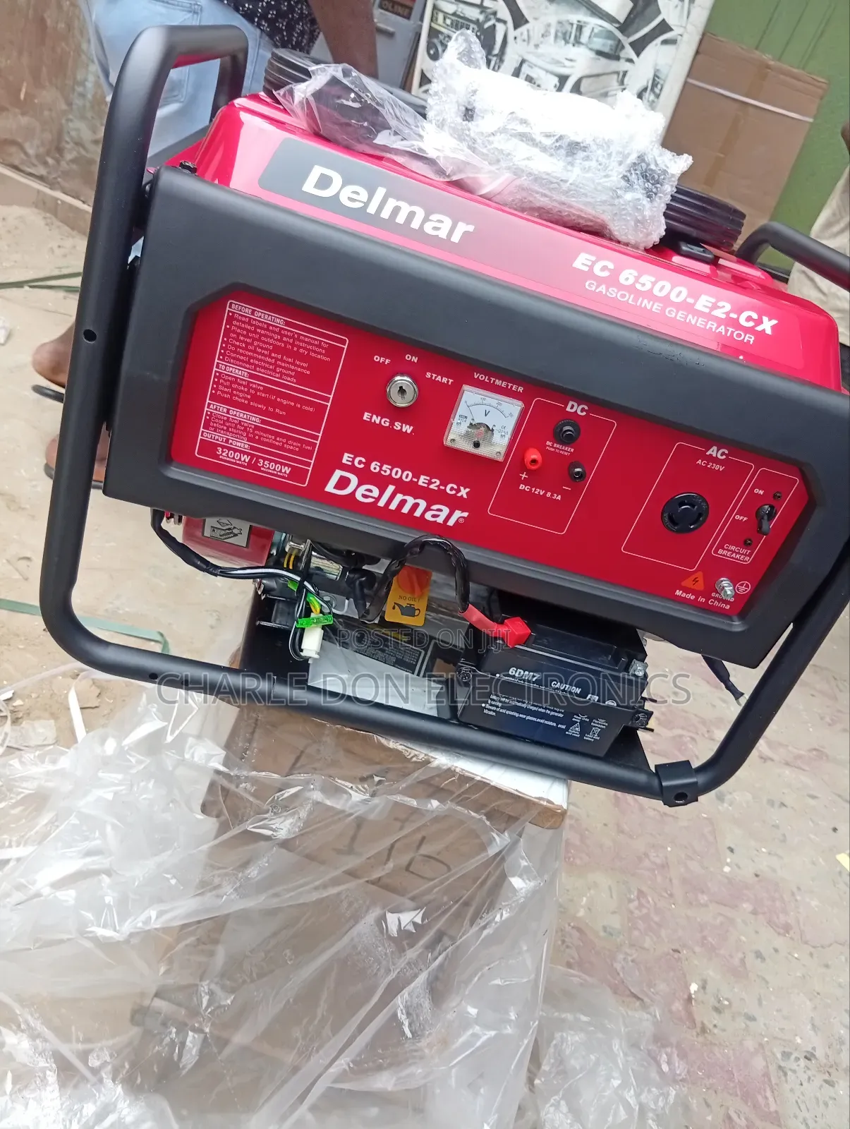Original Delma 3.5kva Genarator