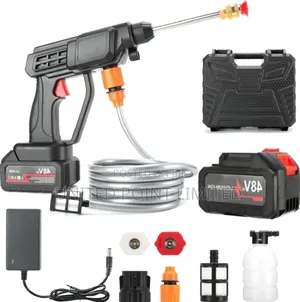 Spray Gun Car Washing Machine Pressure Washer Double Battery