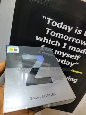 New Samsung Galaxy Z Fold 3 256 GB Black
