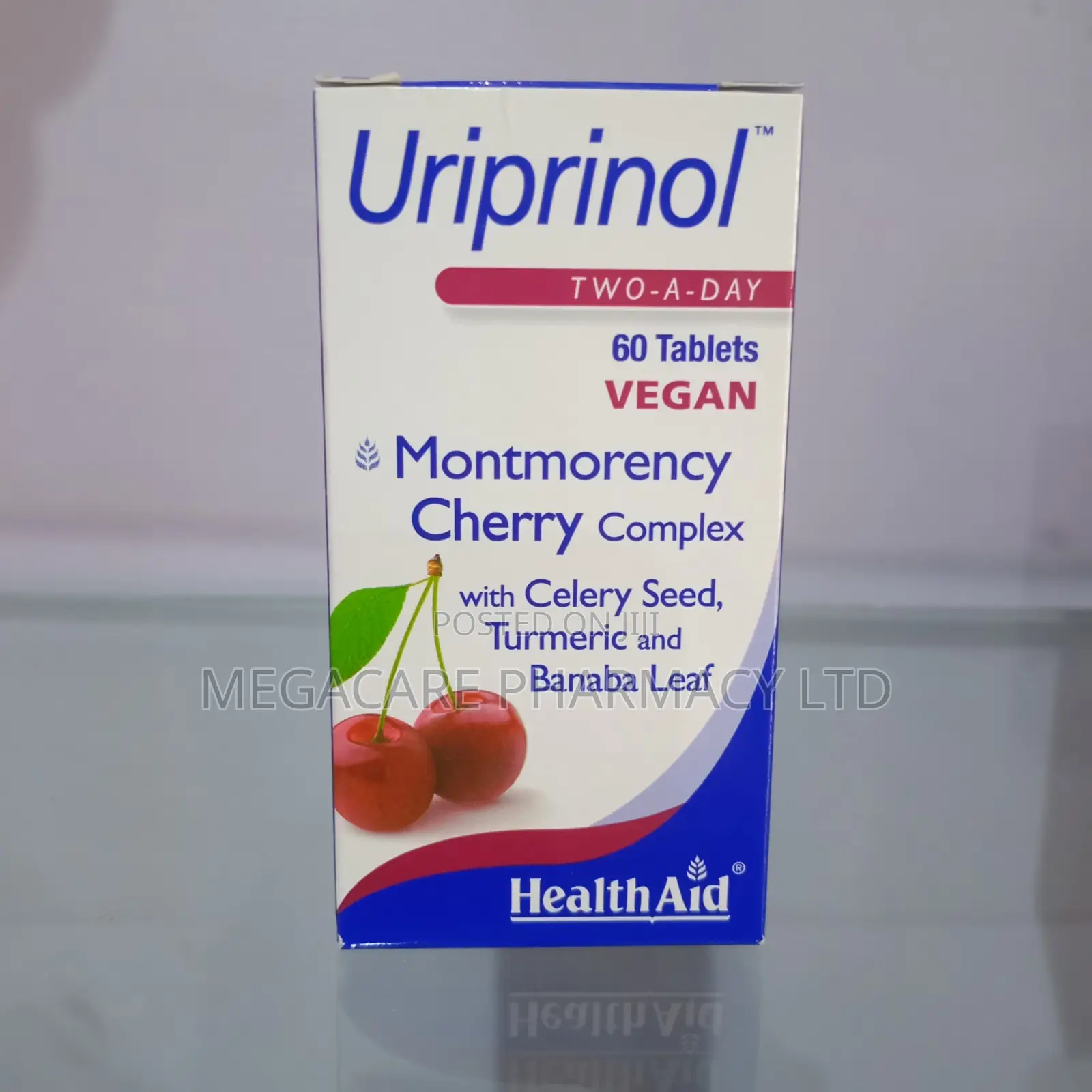 Uriprinol Two-a-Day 60 Tablets Vegan