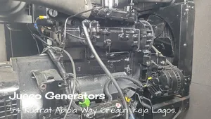 27kva Old Model Perkins Soundproof Generator for Sale.