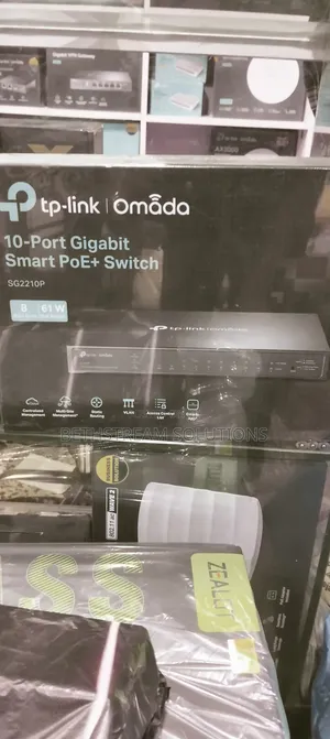 Tp Link 10 Ports Smart Gigabyte Poe Switch