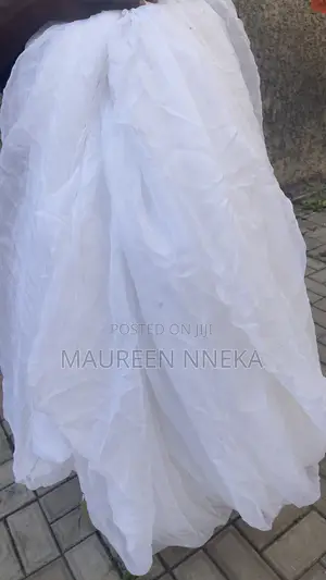 Plain White/Yellow Transparent Fabric Material Used for Decorations