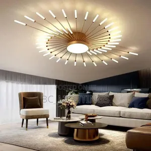 Modern Fireworks Led Ceiling Chandelier Lamp Indoor Lighting