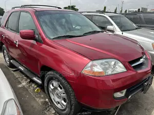 Acura MDX Premium 4dr SUV AWD (3.5L 6cyl 5A) 2005 Red