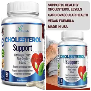 Cholesterol Support With Guggul Extract Plant Sterols Garlic
