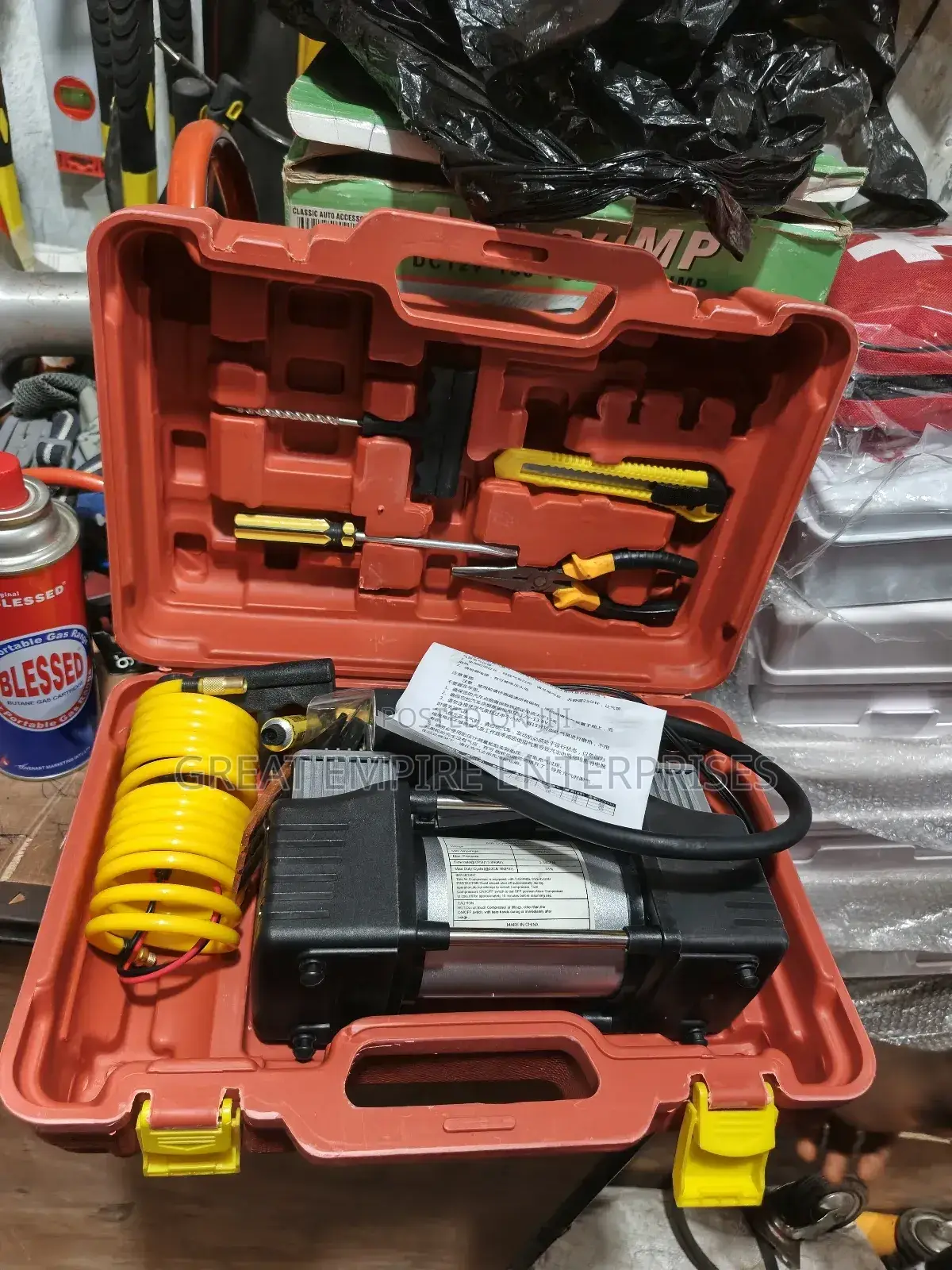 Portable 2 Way Air Compressor