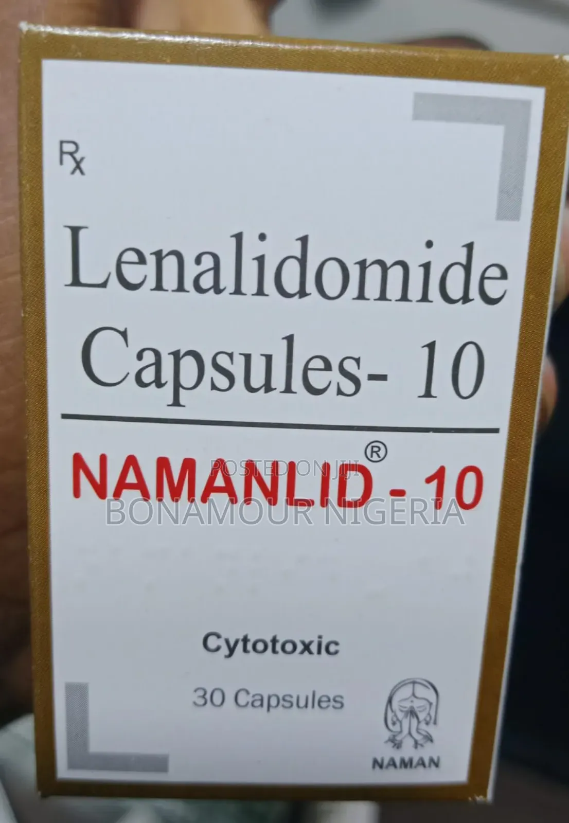Lenalidomide - 10 X 30 Capsules