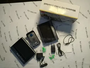 Tuya Wireless Video Doorbell With 2 Monitor