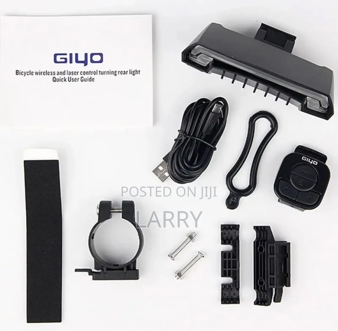 Giyo Battery Pack Bicycle Light Usb Rechargeable