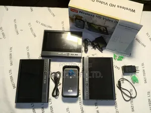 Tuya Wireless Video Doorbell With 3 Monitors