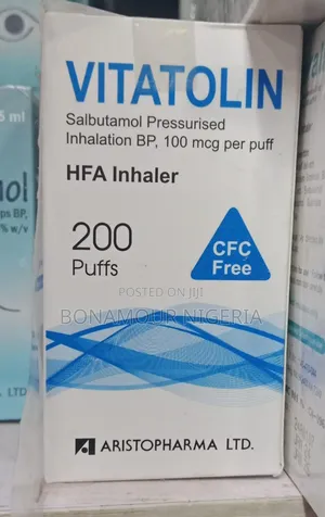 Vitatolin (Salbutamol) Inhalation Puff