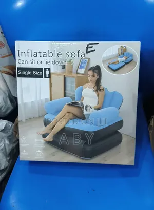 Infeatable Single Size Sofa Chair With Pump