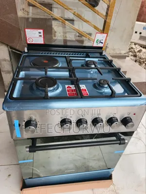 Original High Quality Bosch 60cm Stainless Steel Gas Electric Cooker