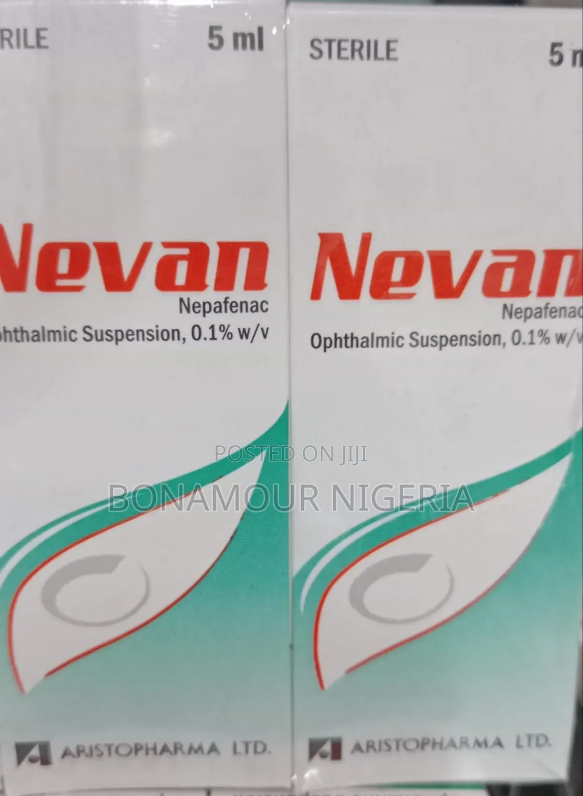 Nevan (Nepafenac) Eye Drops 5ml