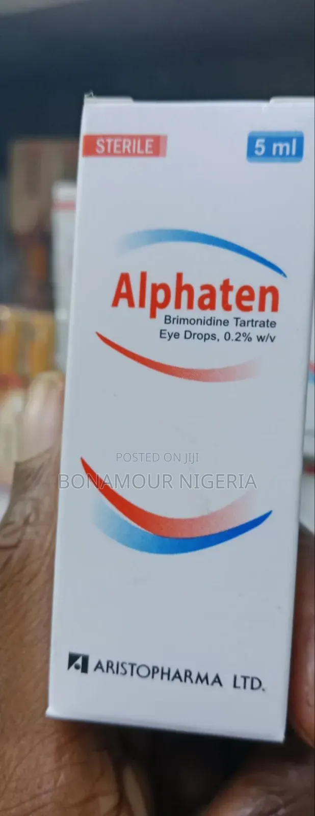 Alphaten (Brimonidine) Eye Drops 5ml
