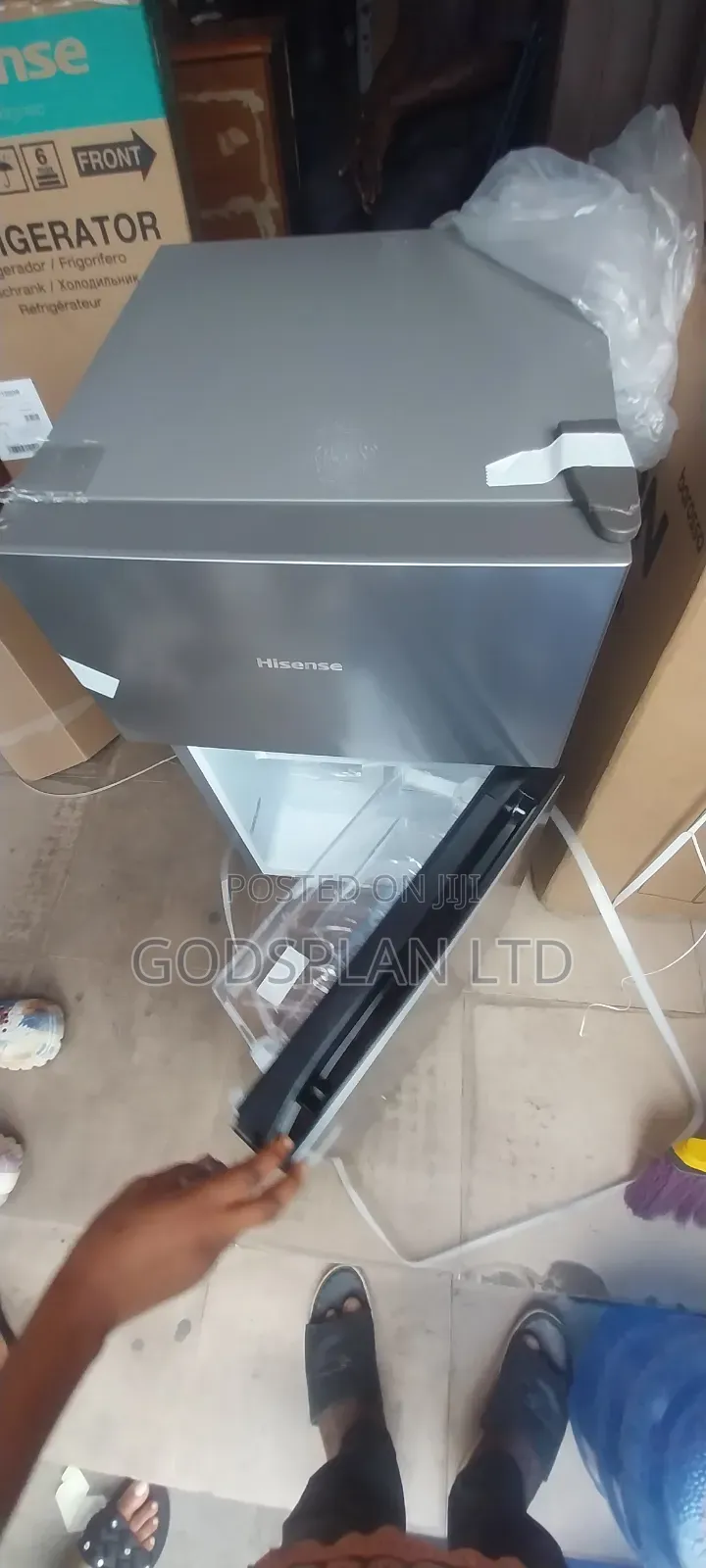 Hisense Double Door Fridge