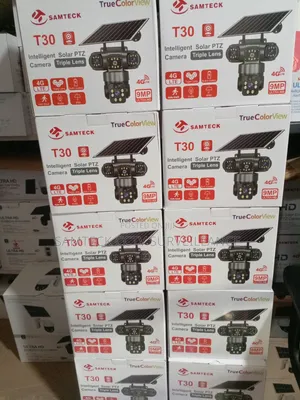 T30 4g Solar Triple Lens Camera