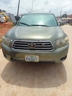 Toyota Highlander Limited 2010 Green