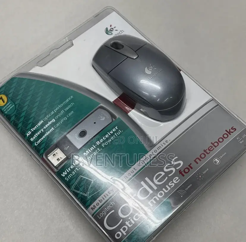 Logitech Cordless Optical Mouse for Notebooks