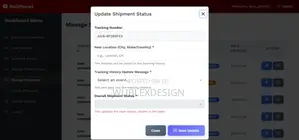 Courier Web Script - Track Parcels, Full Admin Panel, Email Alerts