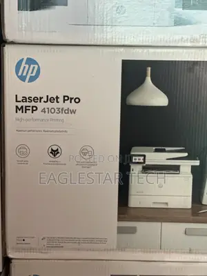 HP Laer Jet Pro MFP 4103 FDW 3 in 1 Printer. Print, Scan and Copy