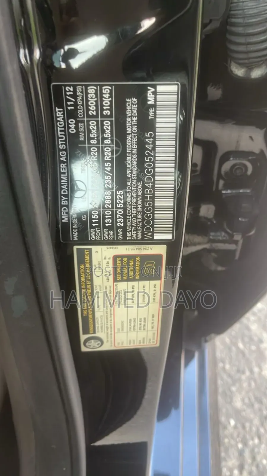 Mercedes-Benz GLK-Class 350 SUV 2013 Black