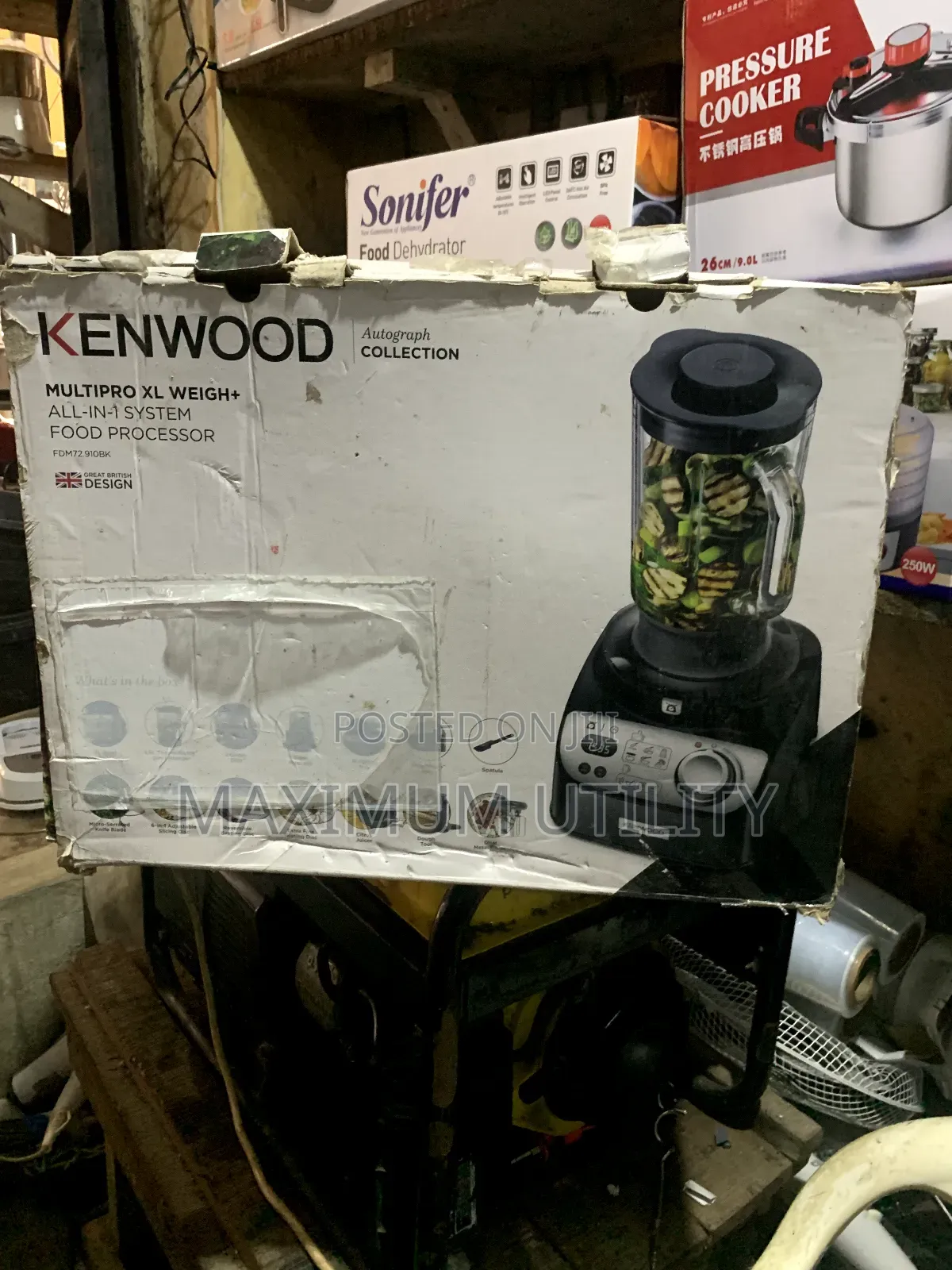 Original Australia Kenwood Multi Complete Food Processor Wit Blender