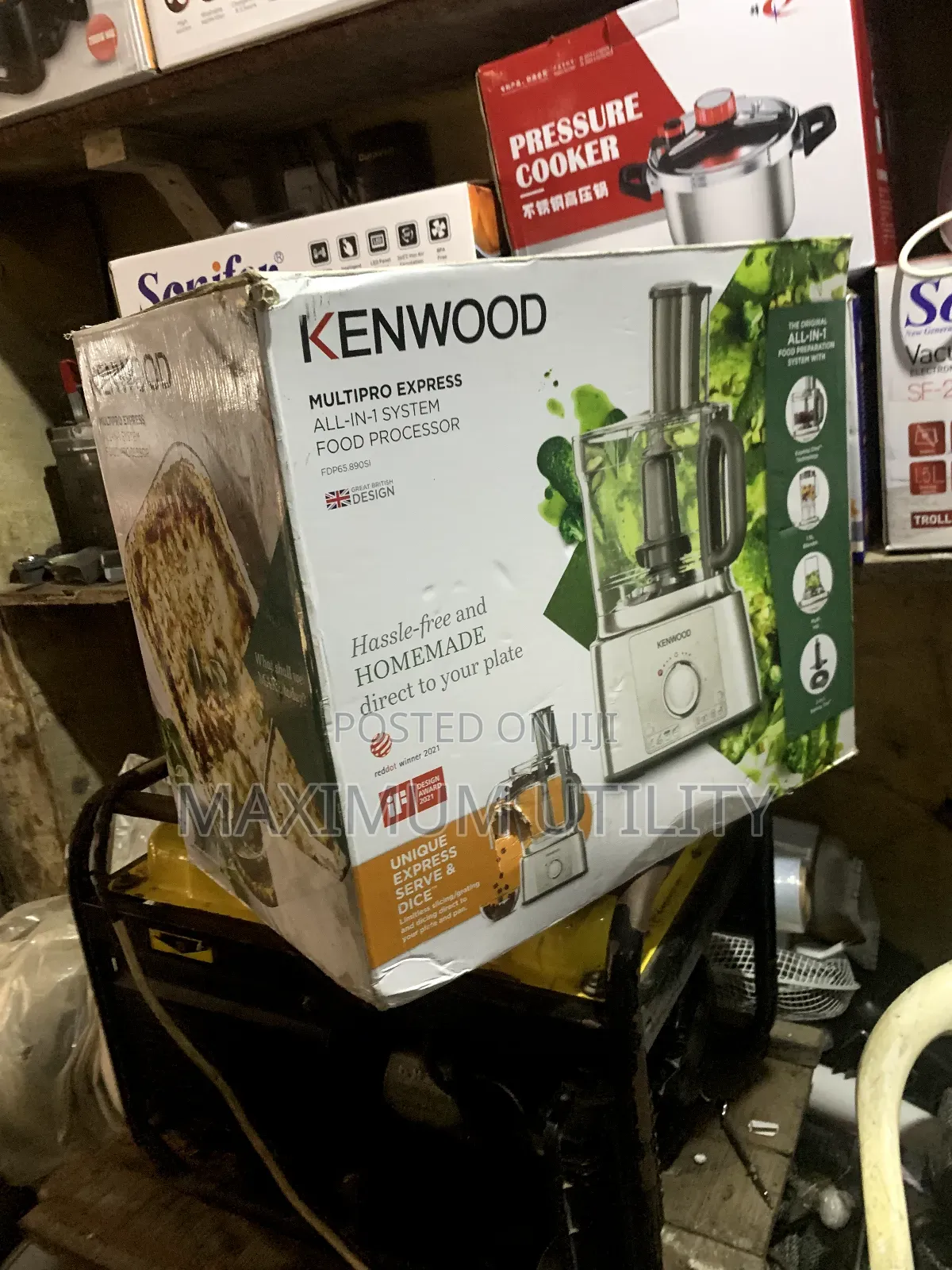Original Australia Kenwood Multi Complete Food Processor Wit Blender