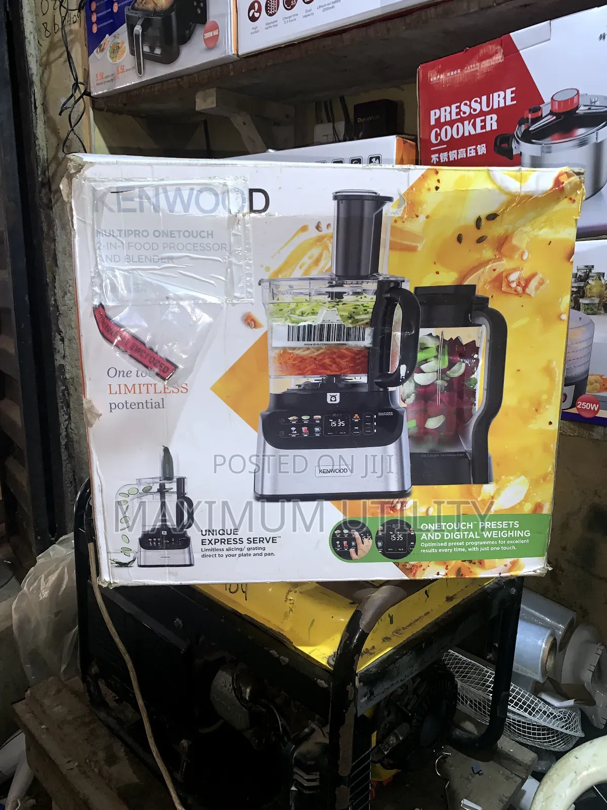 Original Australia Kenwood Multi Complete Food Processor Wit Blender