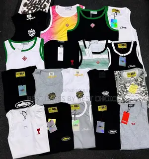 Premium Lúxury Tank Tops🥶🥶Best Quality 💯✅Now Available In Store 🏬✅💯