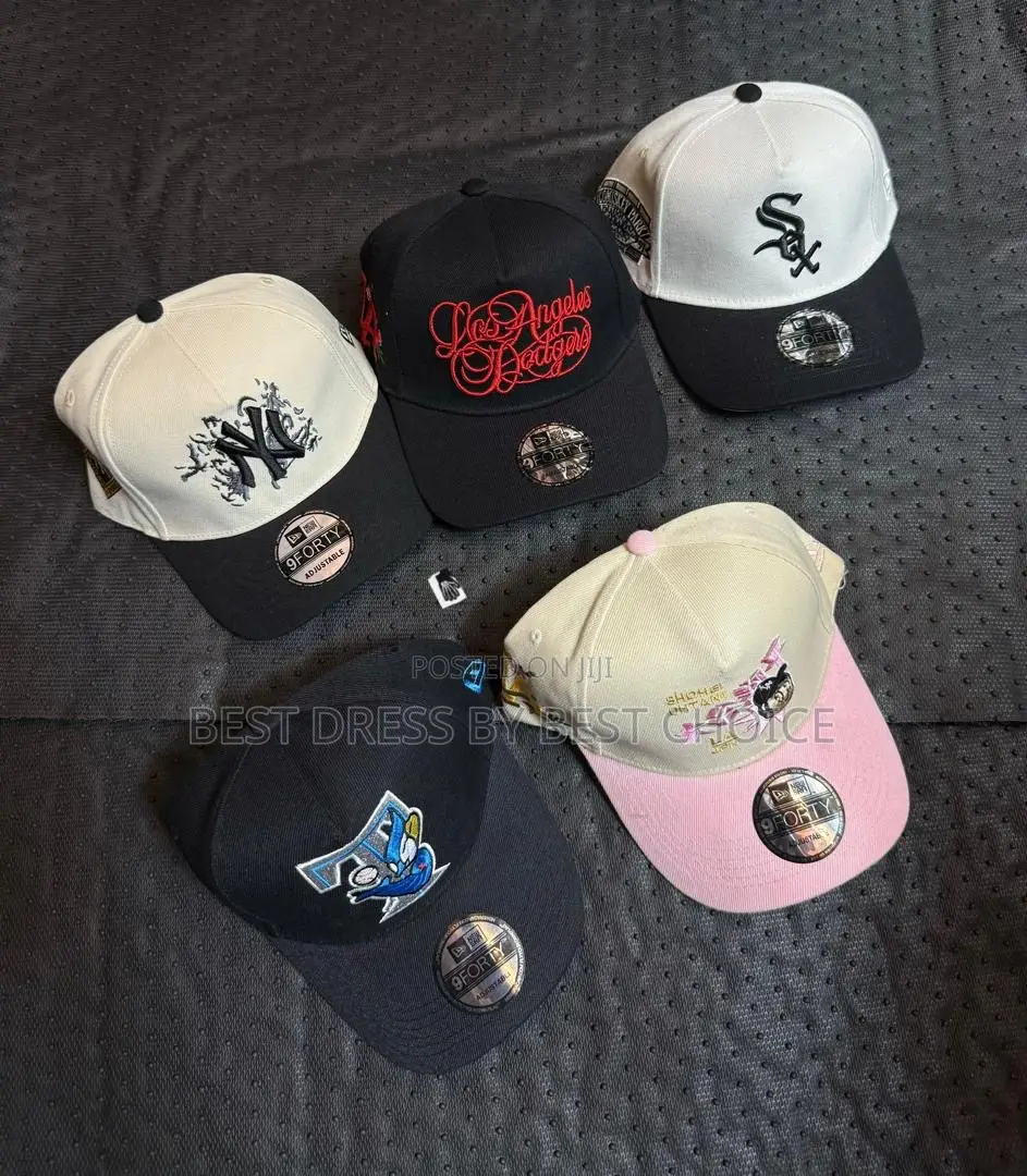 High Quality Pre Curve Non Adjustable Snapback Caps 🧢