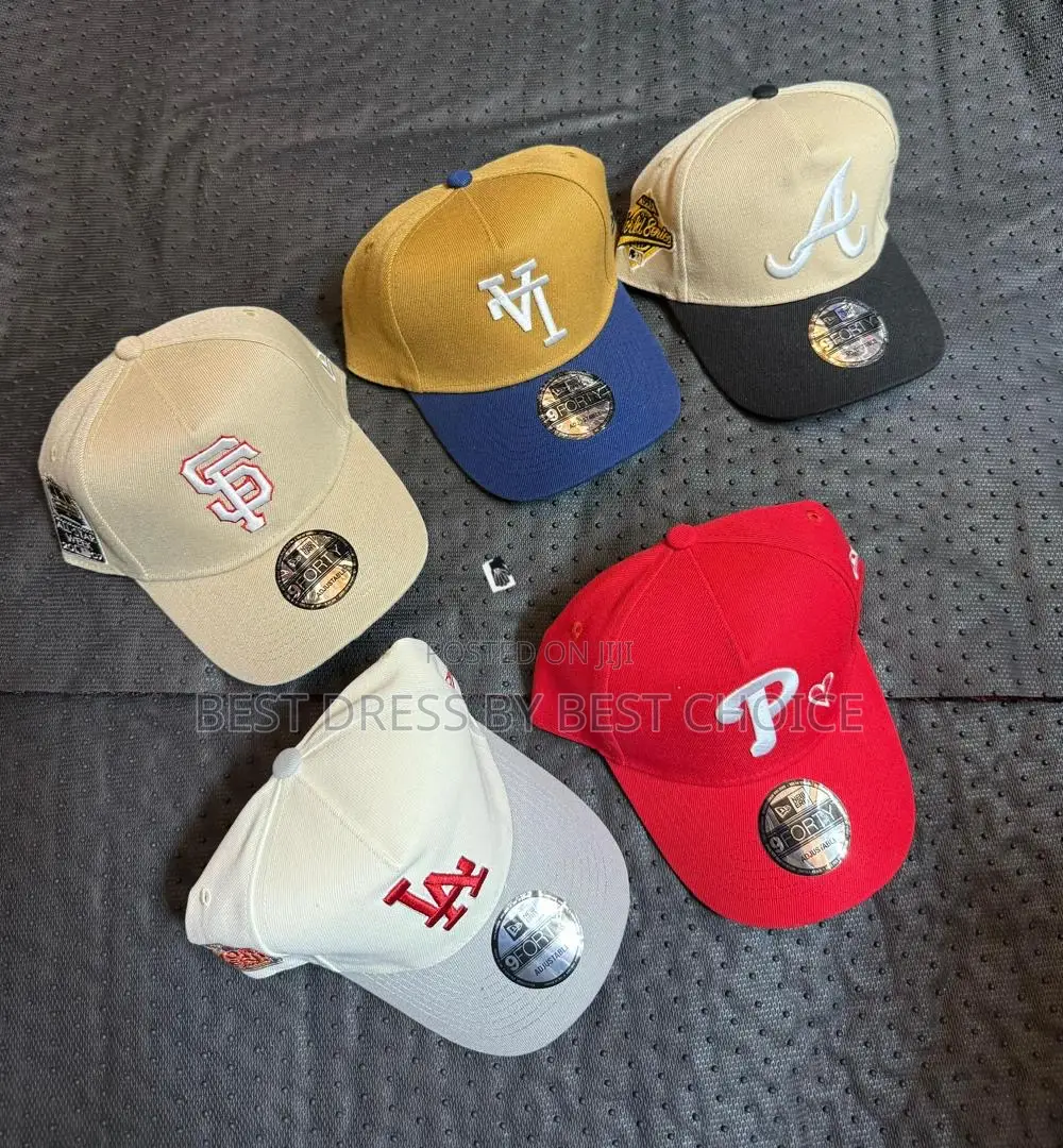 High Quality Pre Curve Non Adjustable Snapback Caps 🧢