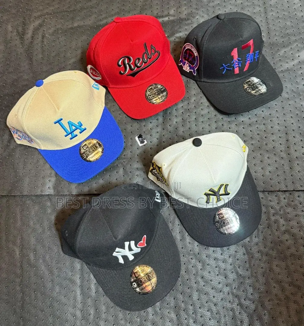 High Quality Pre Curve Non Adjustable Snapback Caps 🧢