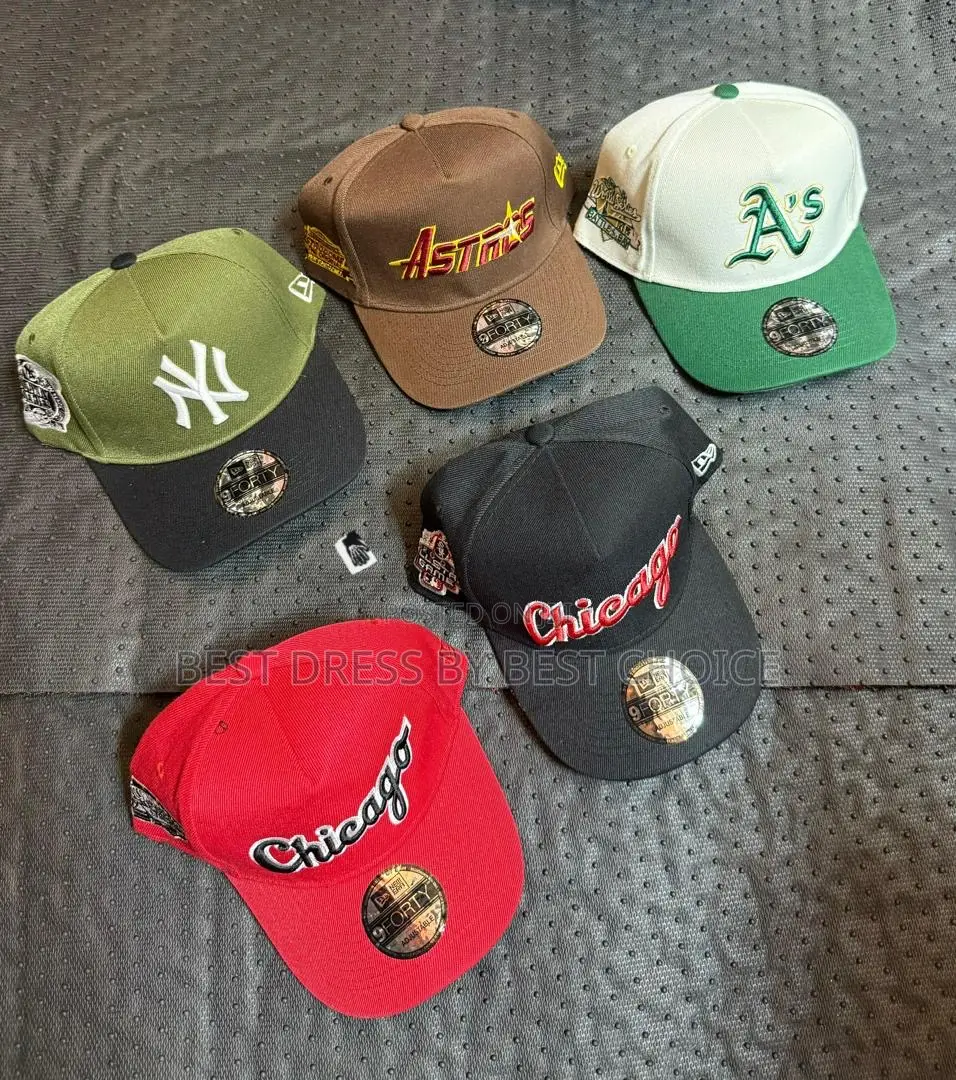 High Quality Pre Curve Non Adjustable Snapback Caps 🧢