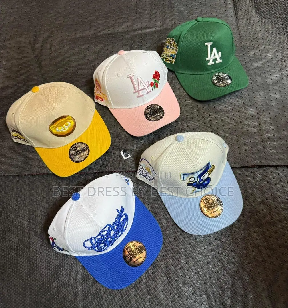 High Quality Pre Curve Non Adjustable Snapback Caps 🧢