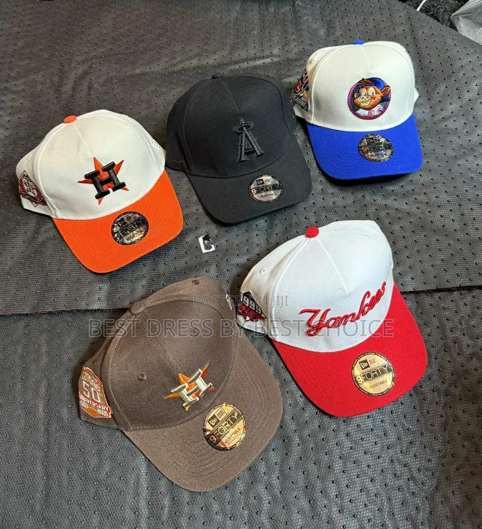 High Quality Pre Curve Non Adjustable Snapback Caps 🧢