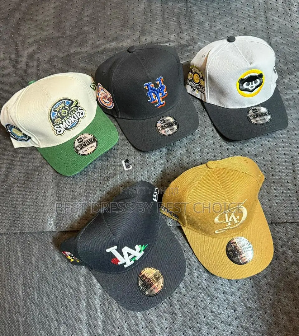 High Quality Pre Curve Non Adjustable Snapback Caps 🧢