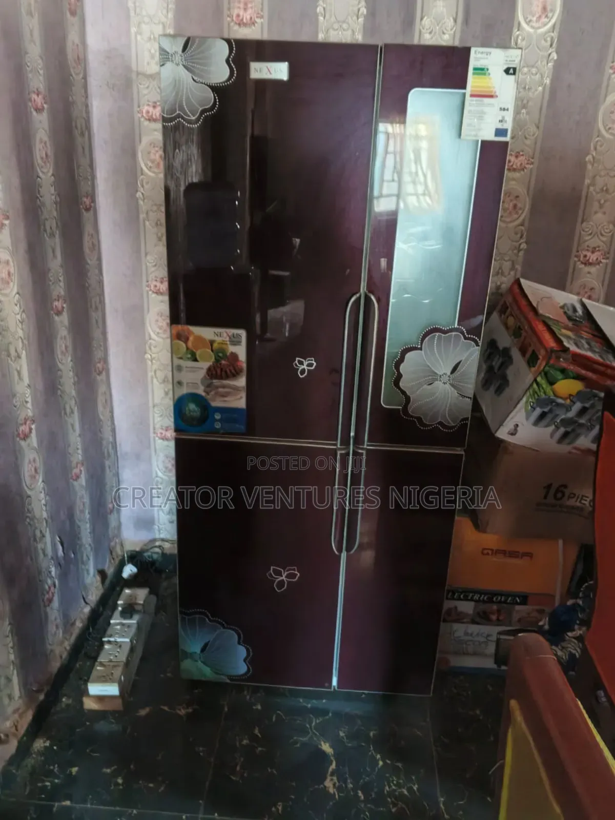 Nexus Side by Side Refrigerator,Fast Coling Retain Ice Low Consumption
