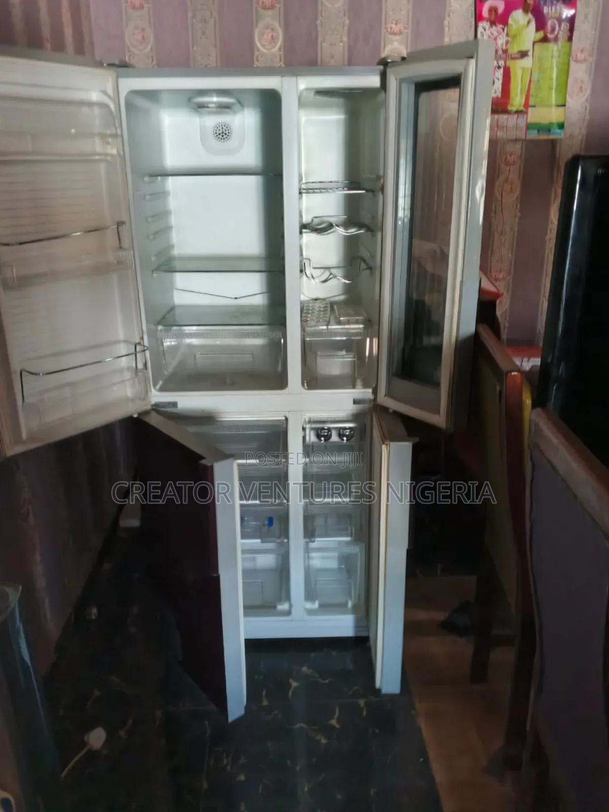 Nexus Side by Side Refrigerator,Fast Coling Retain Ice Low Consumption