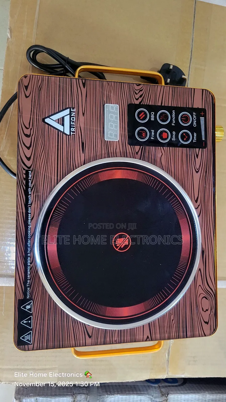 Trifone Electric Ceramic Hot Plate