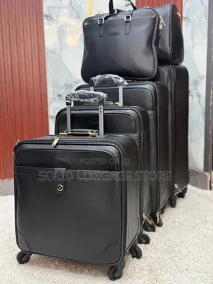 Original Good Leather Traveling Boxes