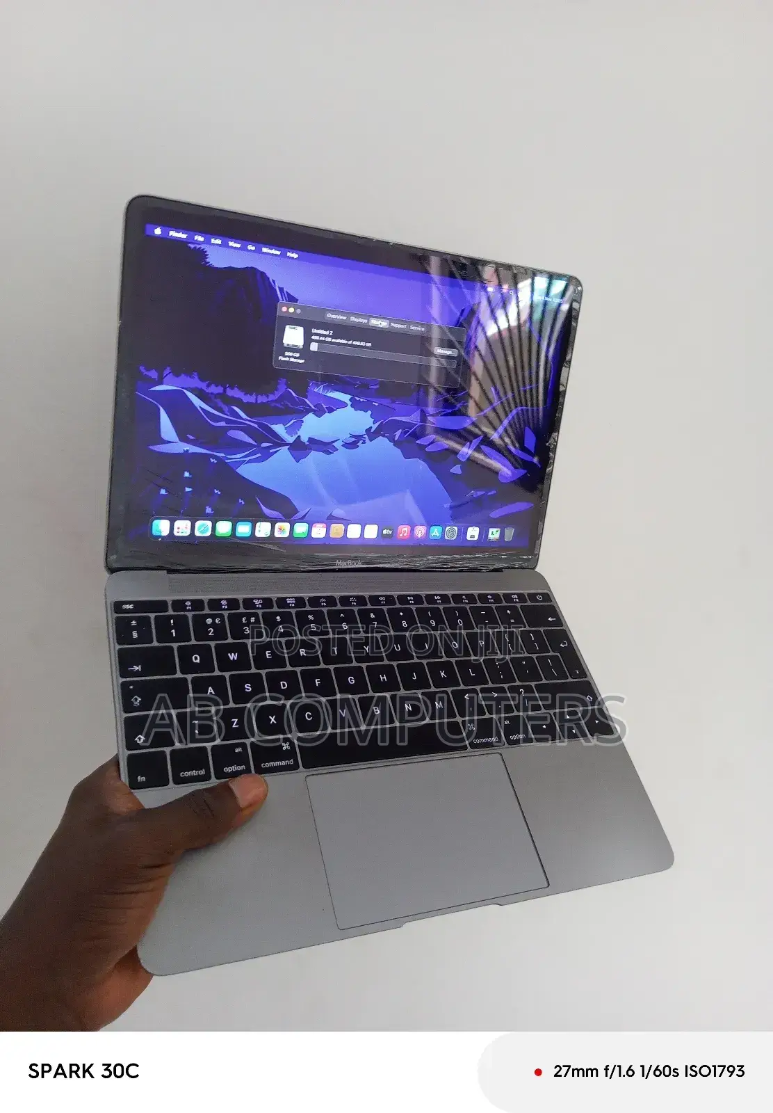 Laptop Apple MacBook 2015 8GB Intel Core M SSD 256GB