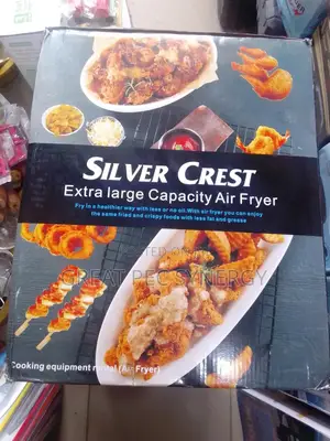 Extra Large Capacity Air Fryer Silver Crest