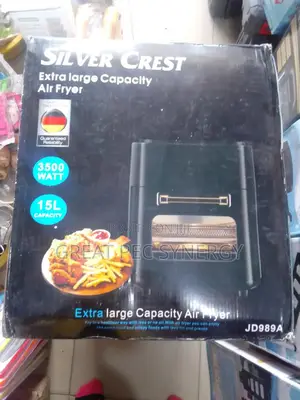 Extra Large Capacity Air Fryer Silver Crest