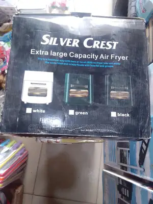 Extra Large Capacity Air Fryer Silver Crest