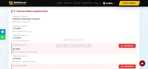 Courier Web Script - Track Parcels, Full Admin Panel, Email Alerts