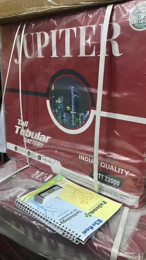 Jupiter Tall Tubular Battery 220 Ah 12v