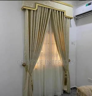 Quality Fabric Curtains With Board Frame