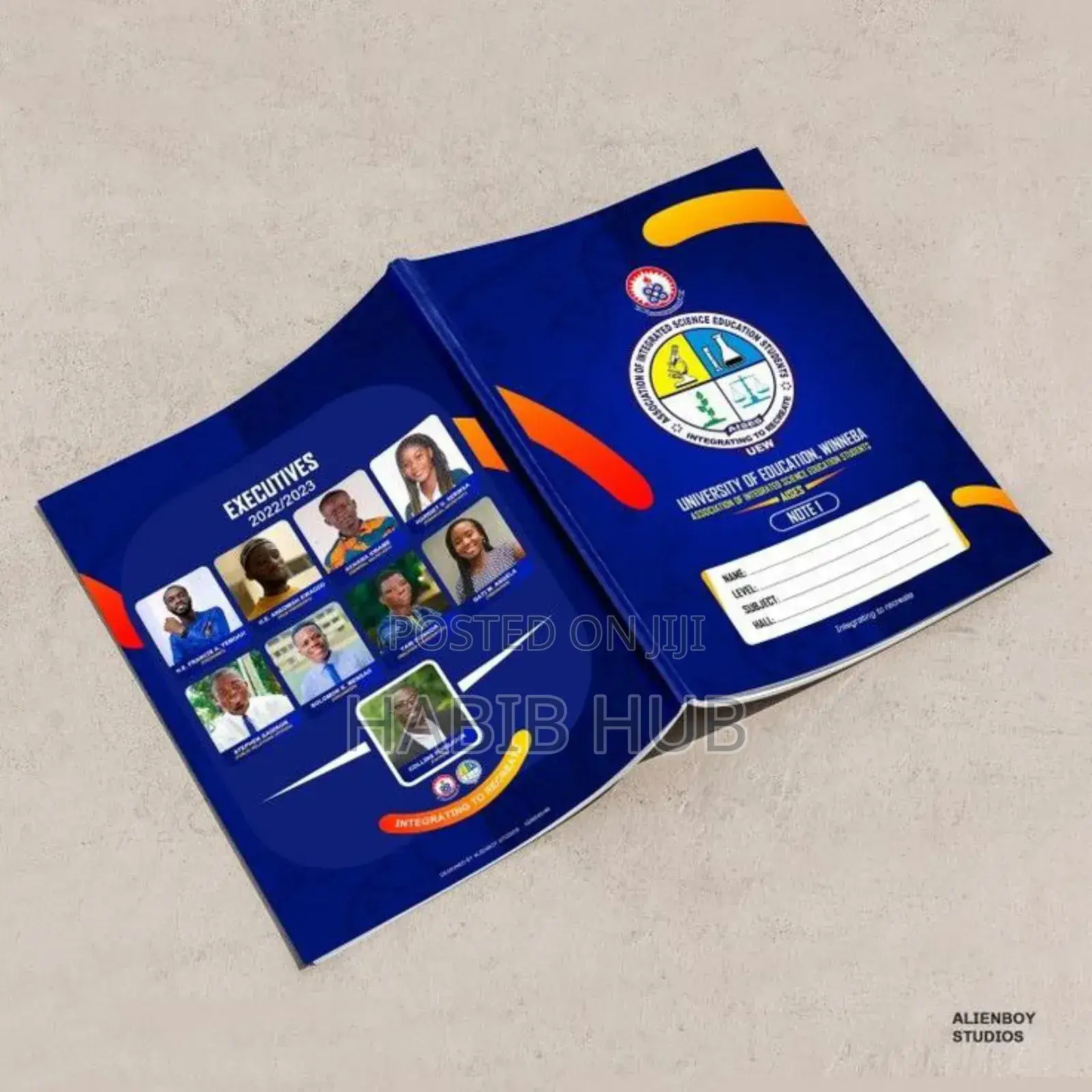 Note Book Print